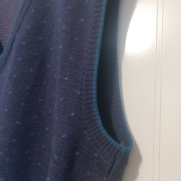 Vintage Mark Shale Wool Vest M - Picture 5 of 10